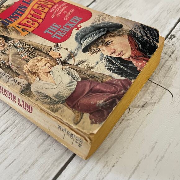 Abilene Series # 9 The Tracker by Justin Ladd Vintage Western Book - Picture 2 of 5